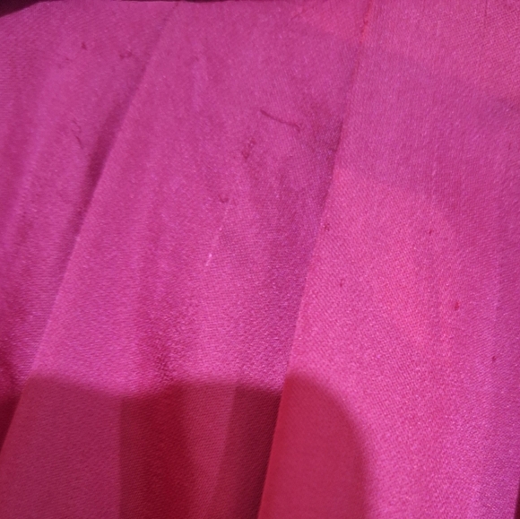 BCBGMaxAzria silky pink draped skirt - Picture 12 of 12
